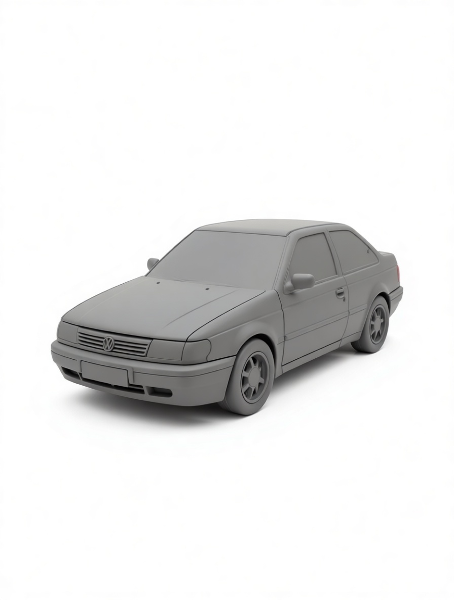 Volkswagen Vento Model free 3D printable STL