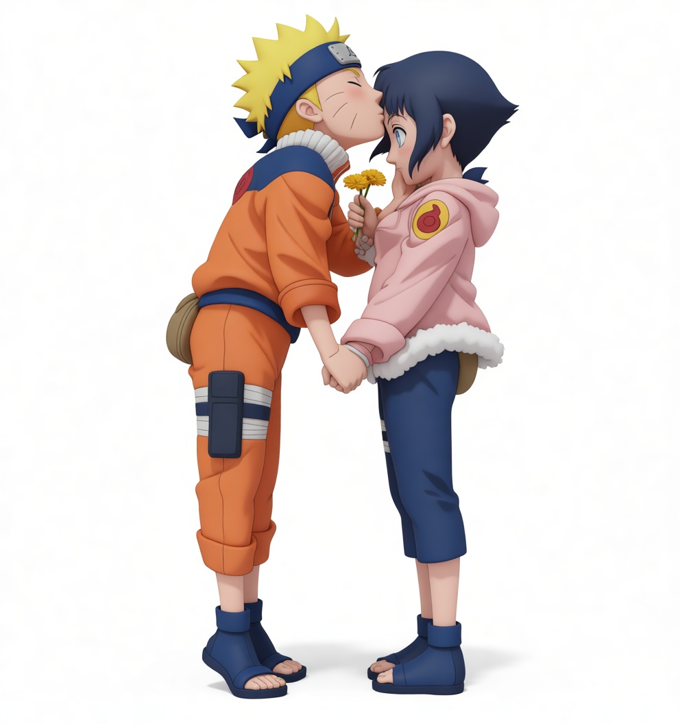 Naruto and Sasuke Figurine free 3D printable STL