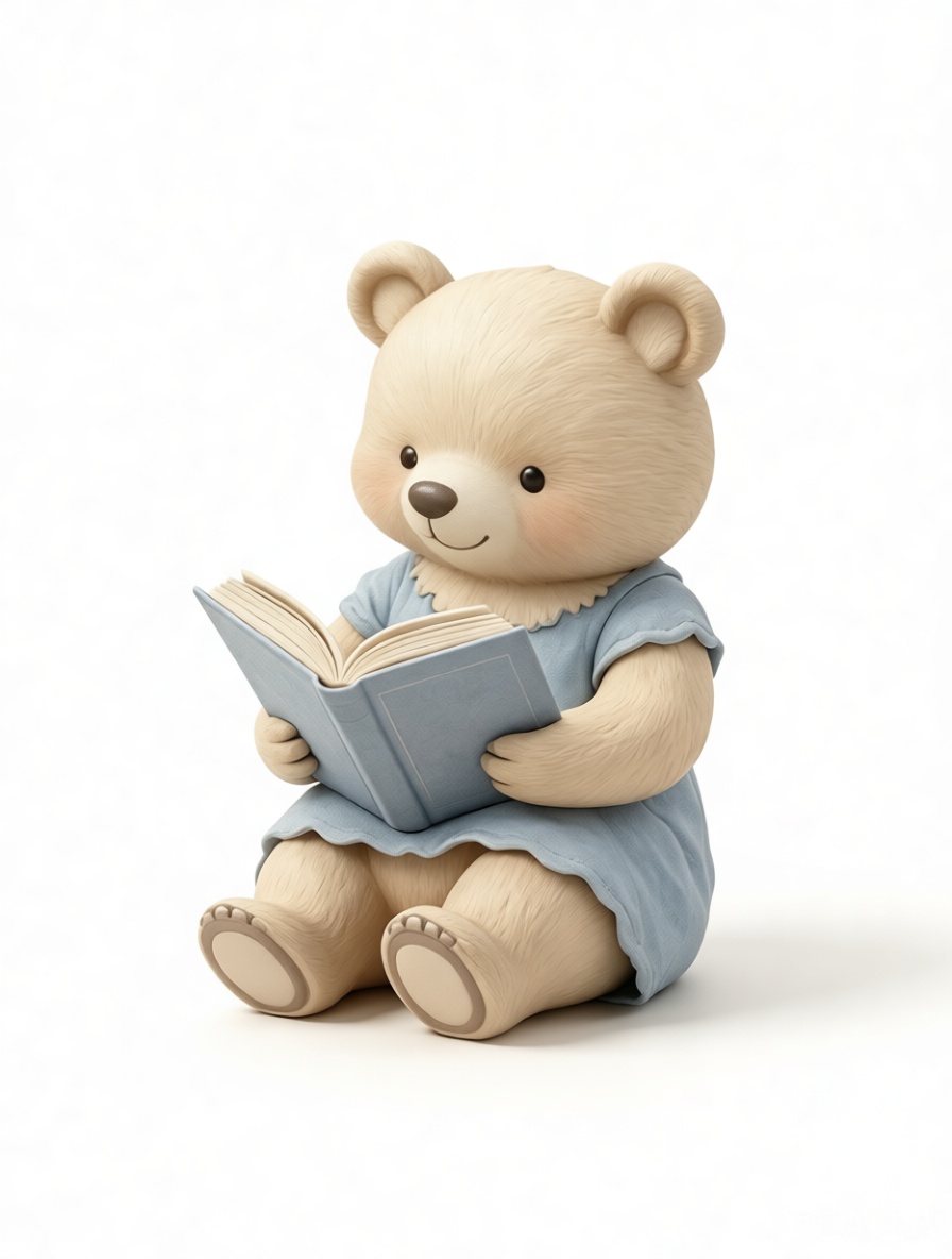 Teddy Bear Figurine free 3D printable STL