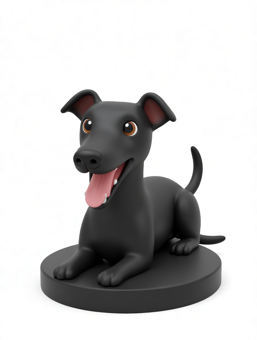 Cartoon Dachshund Figurine free 3D printable STL