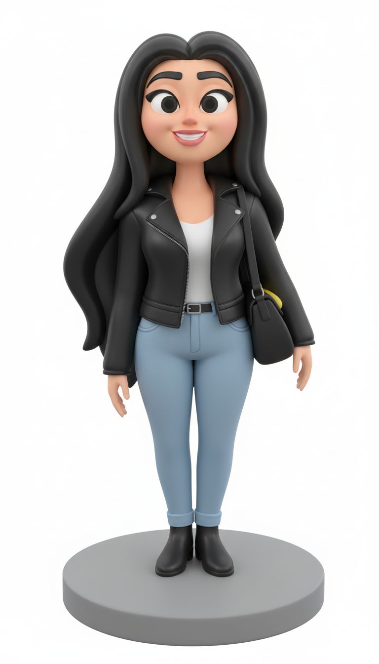 Stylish Cartoon Figure free 3D printable STL