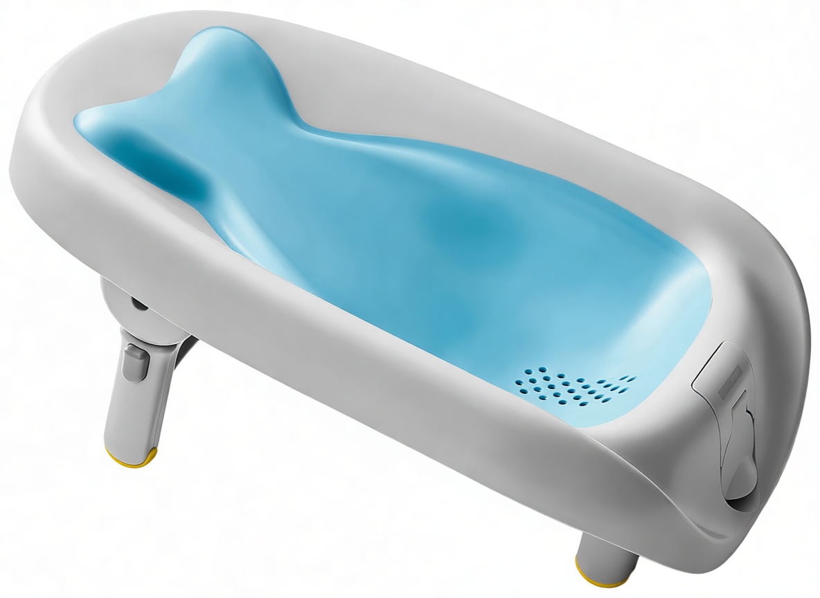 Baby Bath Tub Model free 3D printable STL