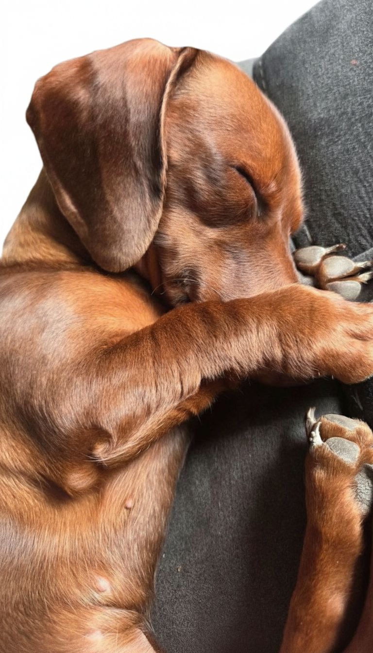 Dachshund Sleeping Figurine free 3D printable STL