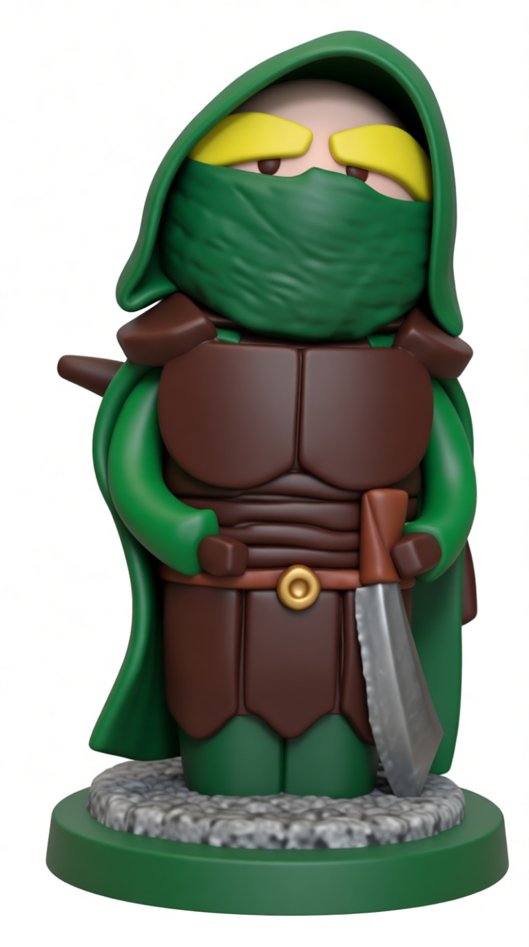 Ninjago Lloyd Miniature free 3D printable STL