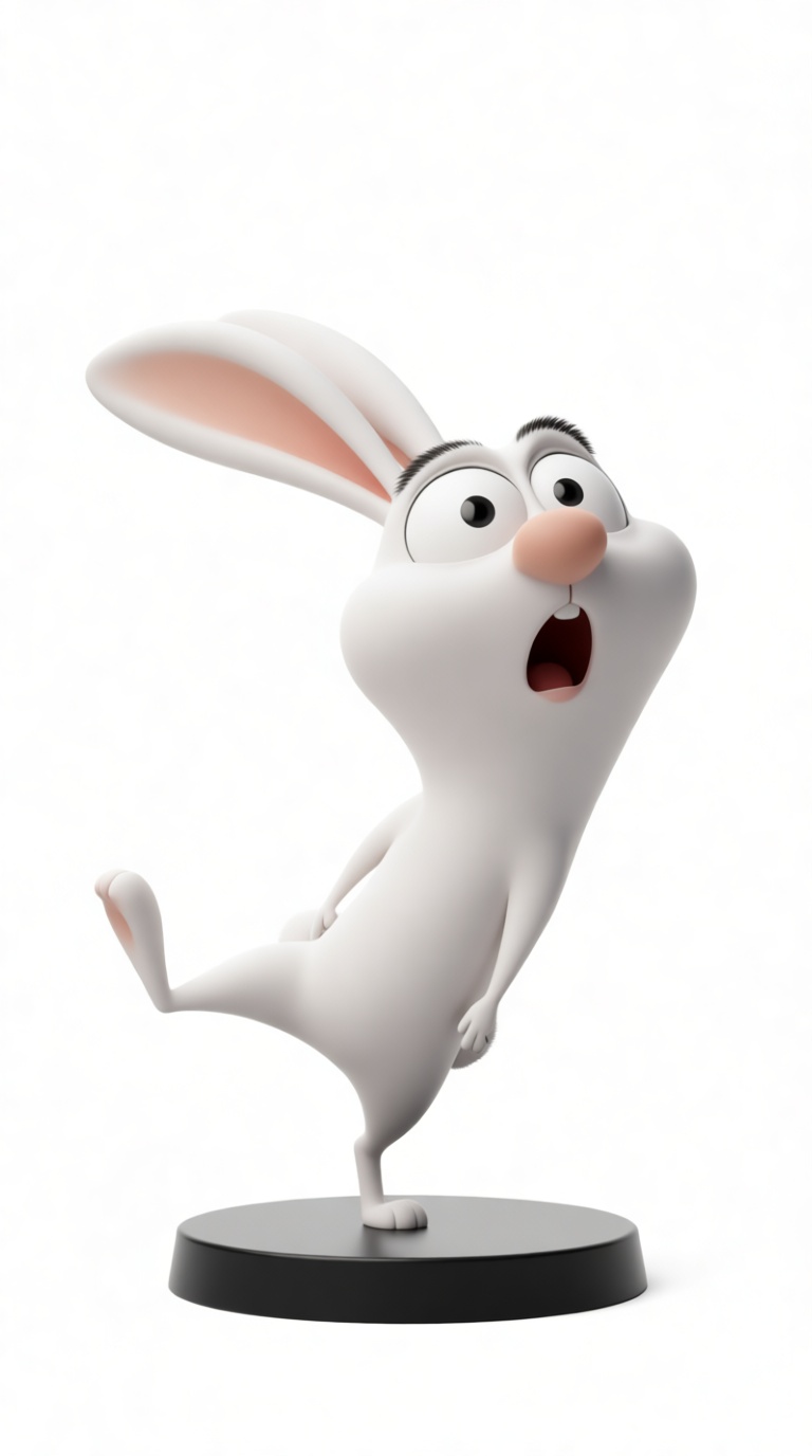 Max Rabbit Figurine free 3D printable STL