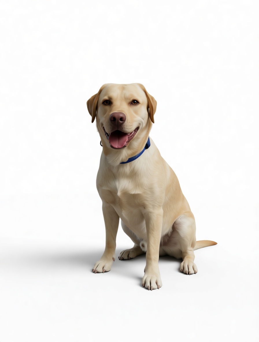 Labrador Retriever Dog Figurine free 3D printable STL