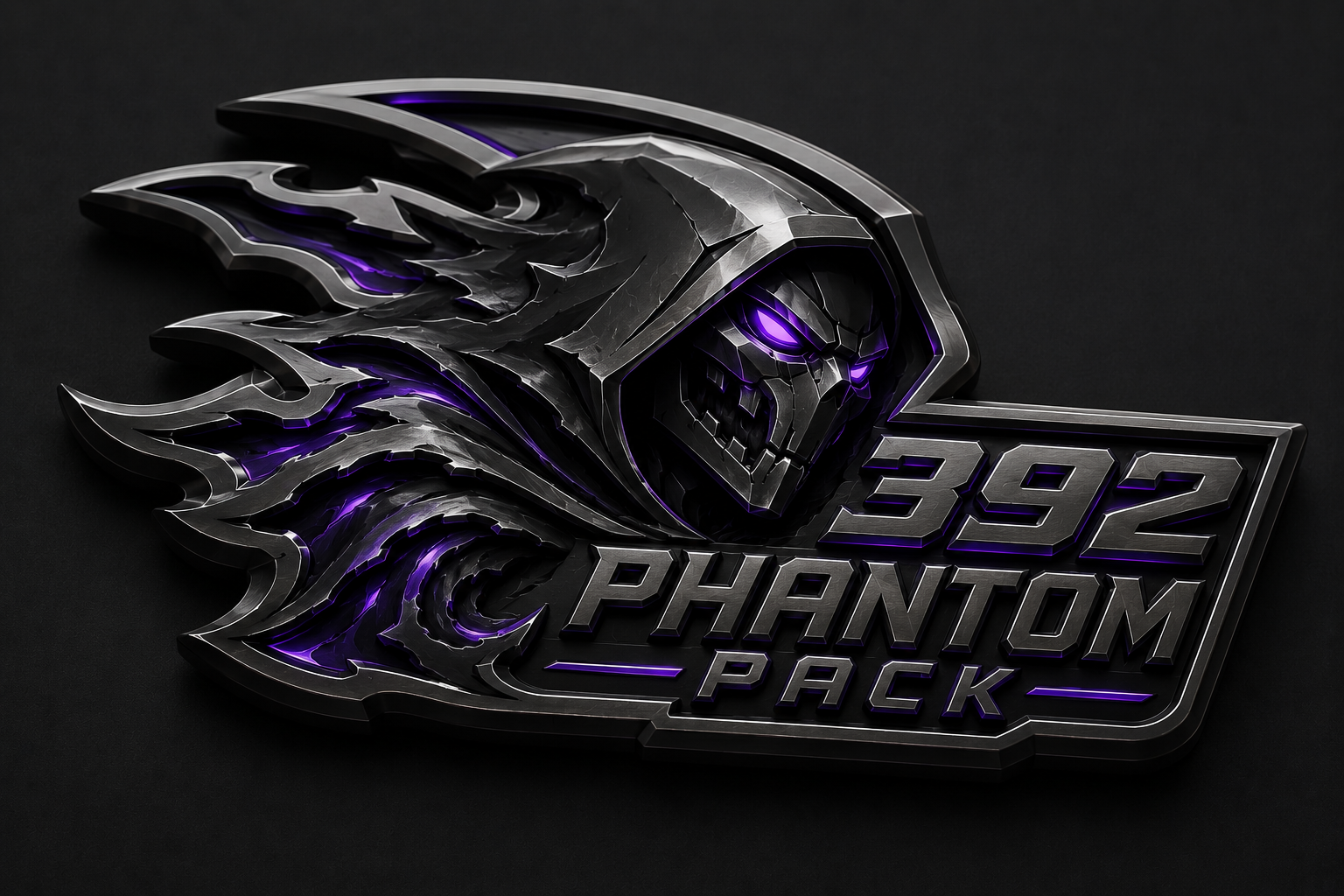 392 Phantom Pack Emblem free 3D printable STL
