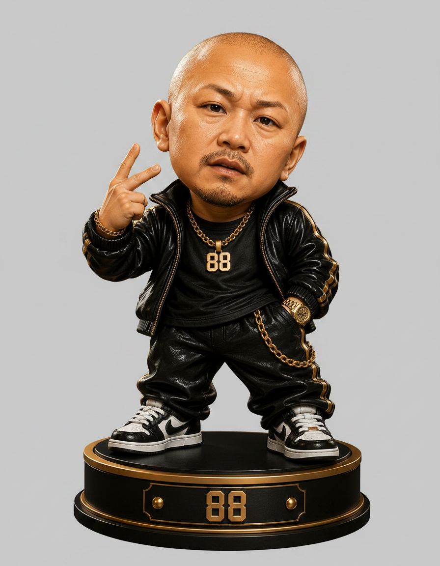 Hip Hop Icon Figurine free 3D printable STL