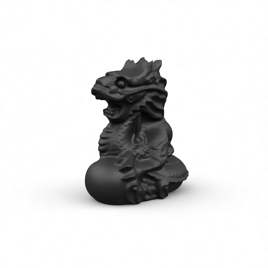 Chinese Dragon Figurine free 3D printable STL