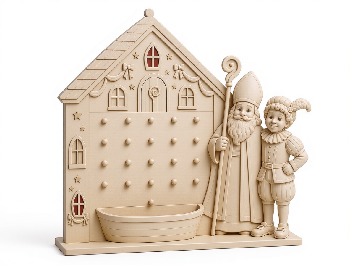 Saint Nicholas Figure Display free 3D printable STL