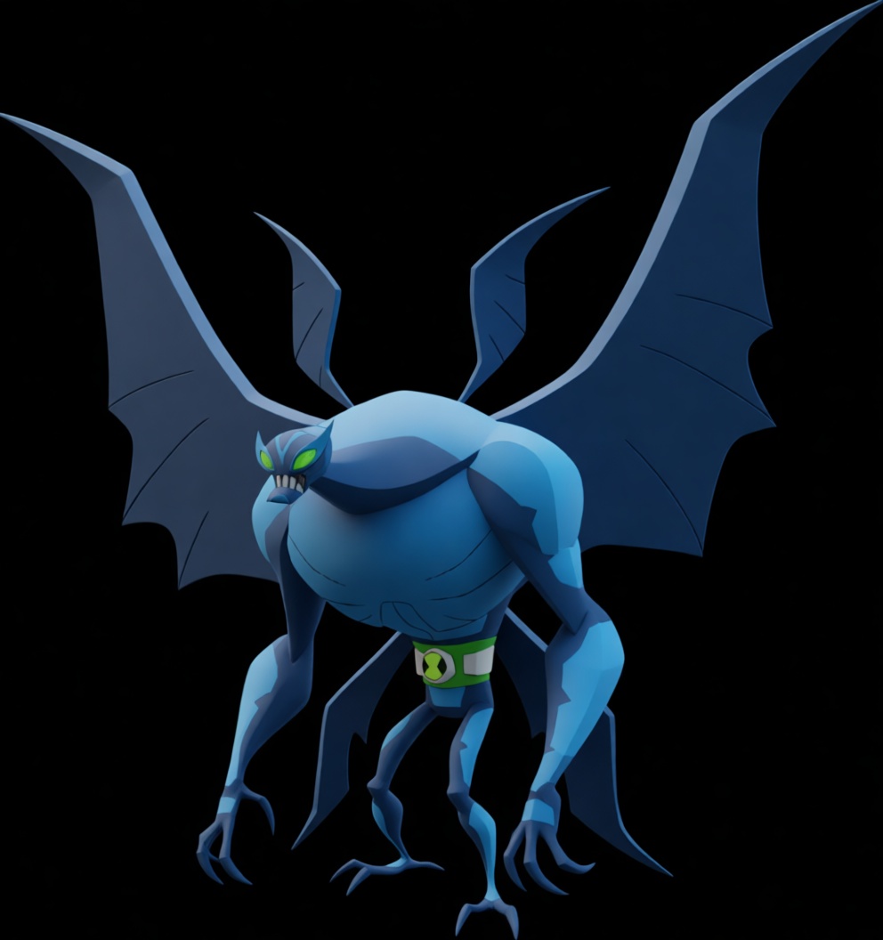 Ripjaws Ben 10 Figurine free 3D printable STL