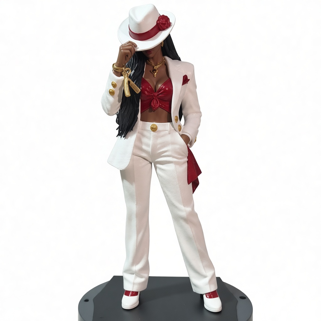 Elegant Woman Figurine free 3D printable STL