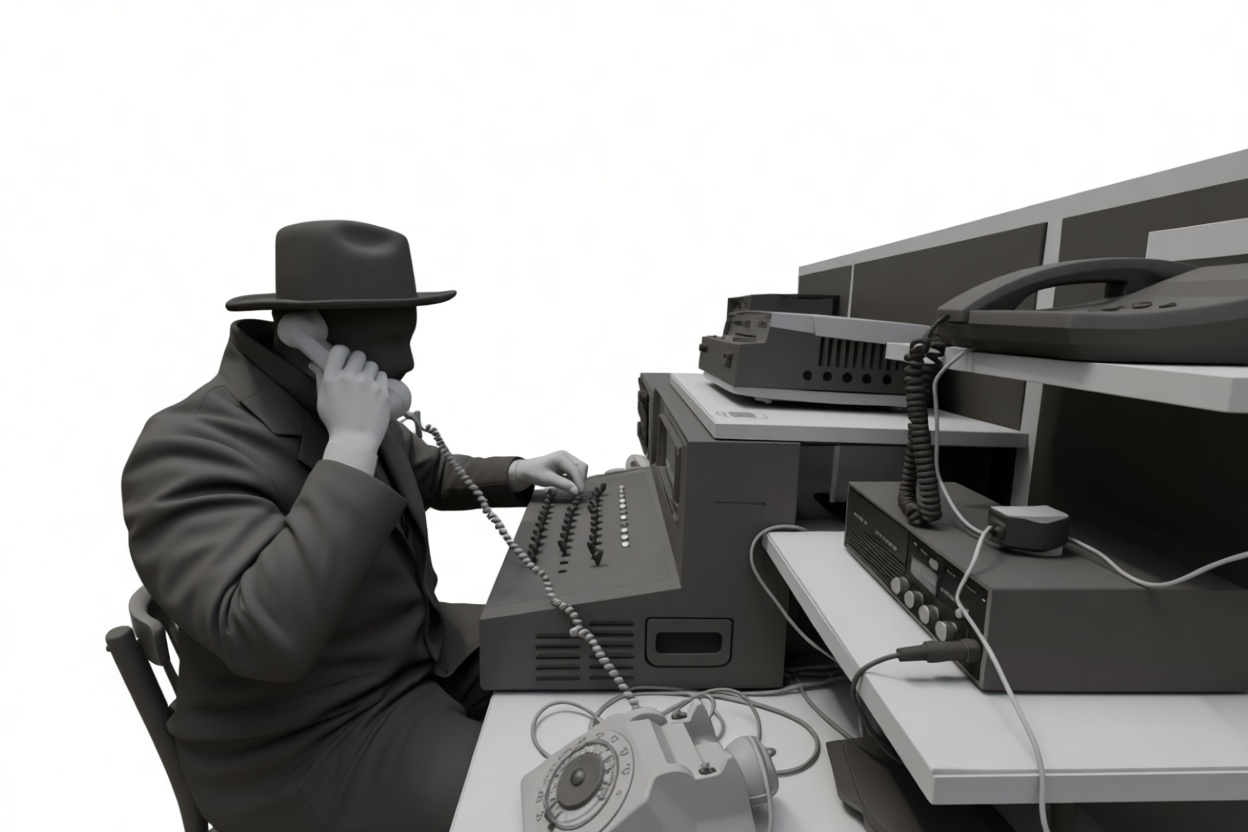 Cold War Spy Operator Figurine free 3D printable STL