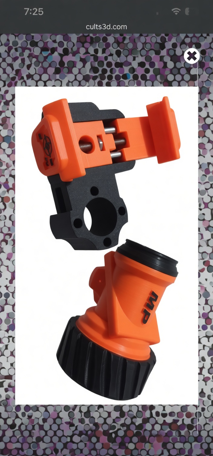 MP Sights Scope Mount free 3D printable STL