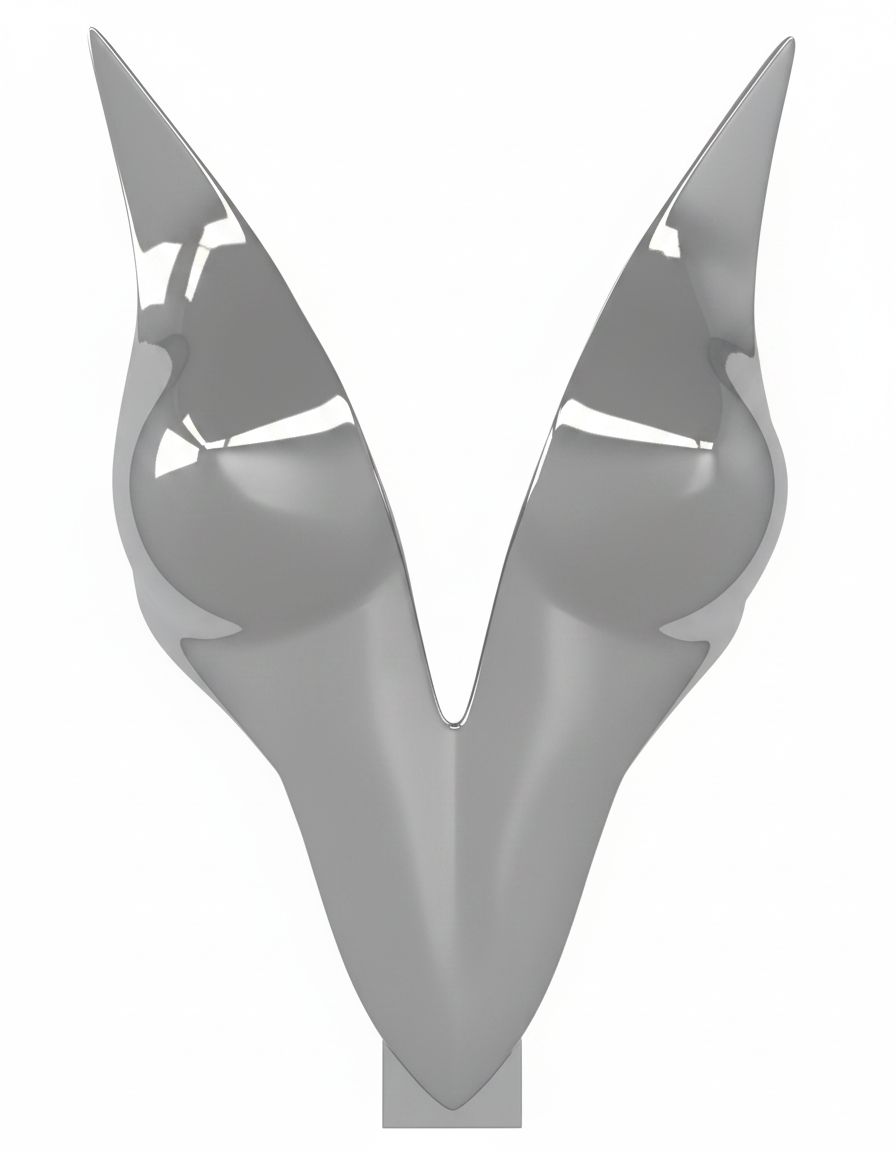 Umbreon Tail Fin free 3D printable STL