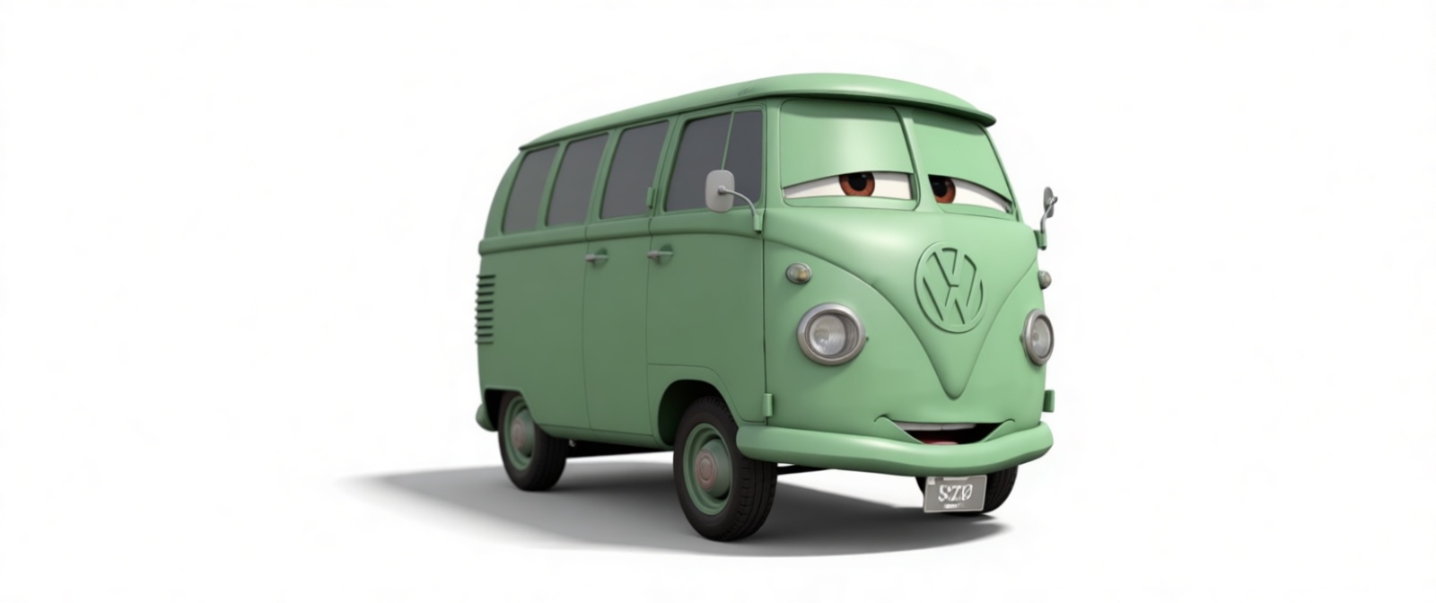 Fillmore VW Bus Model free 3D printable STL