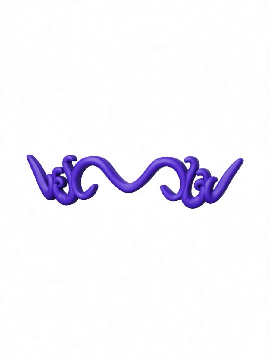 Abstract Swirl Ornament free 3D printable STL