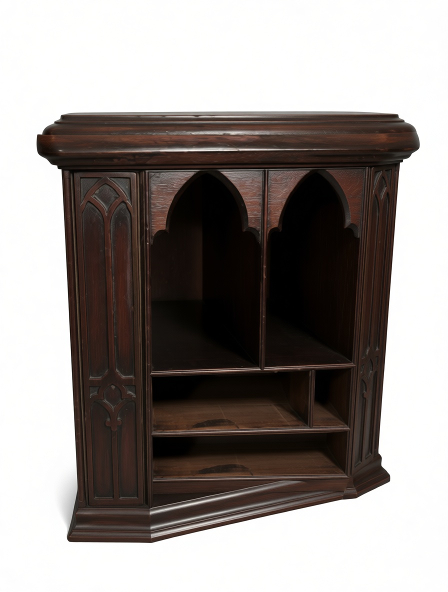 Gothic Style Shelf free 3D printable STL