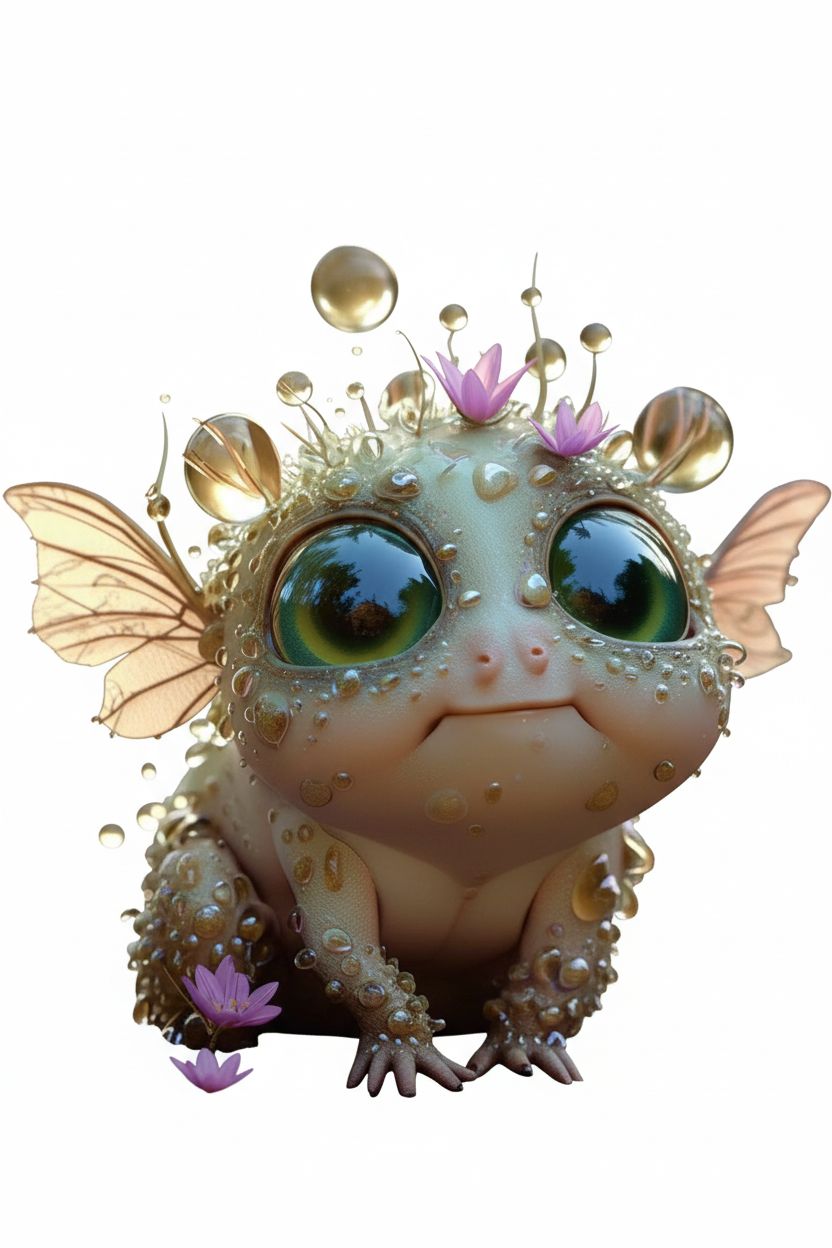 Fantasy Frog Creature free 3D printable STL
