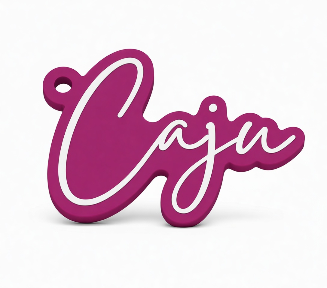 Caja Name Tag free 3D printable STL