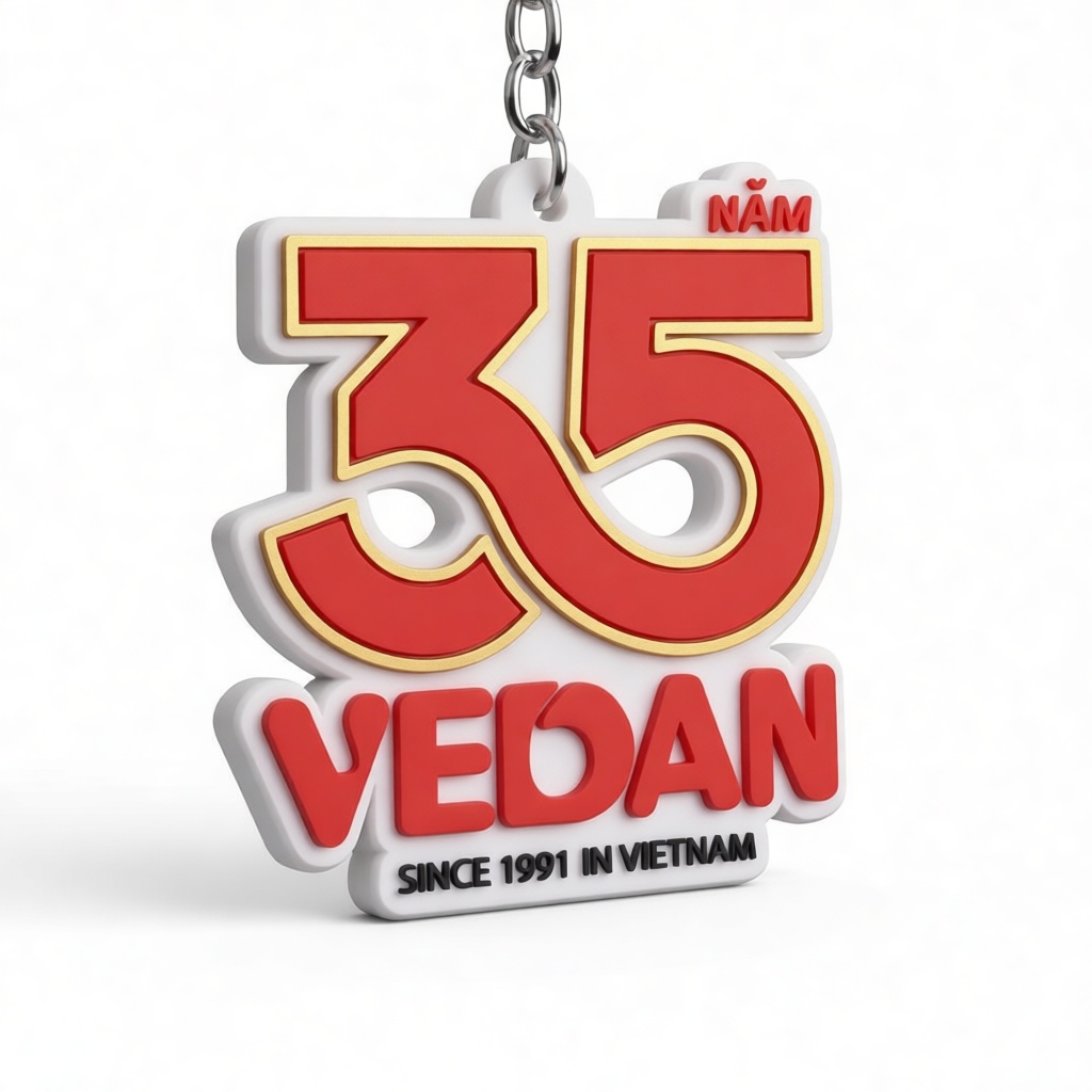 Vedan 35 Years Keychain free 3D printable STL