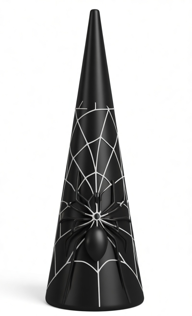 Black Widow Spider Cone free 3D printable STL