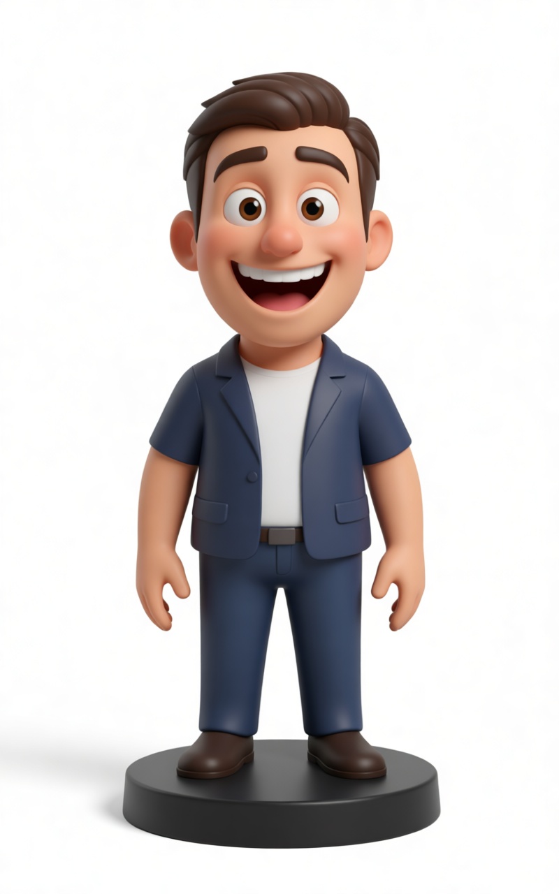 Happy Businessman Figurine free 3D printable STL