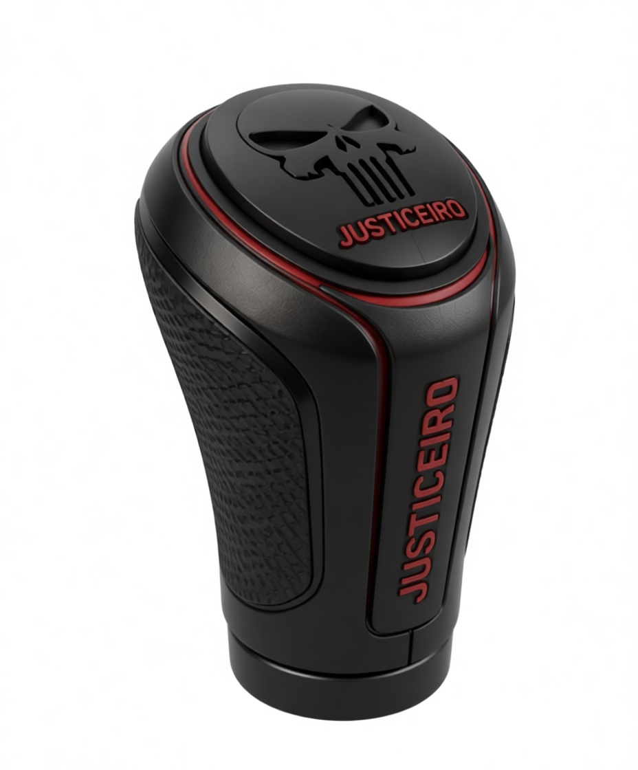 Justiceiro Gear Shift Knob free 3D printable STL