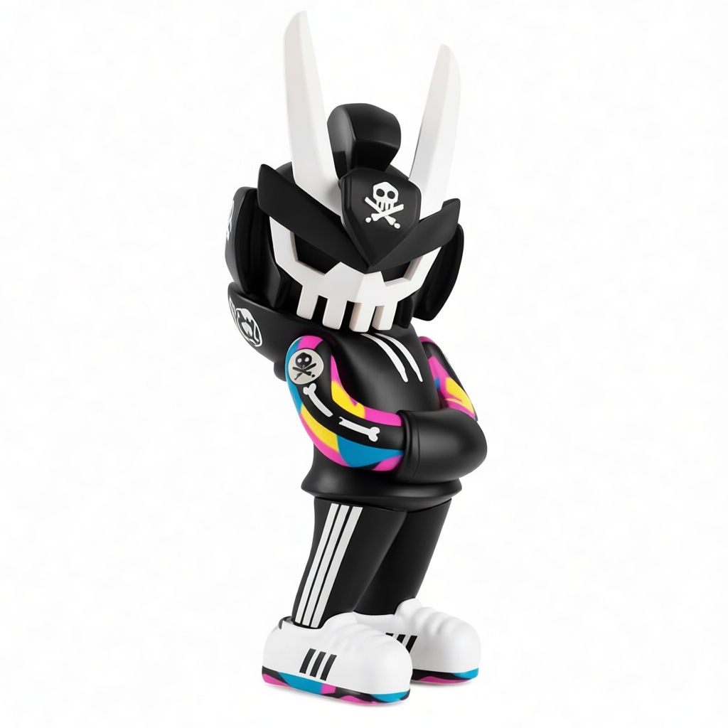 Skull Hoodie Urban Figure free 3D printable STL