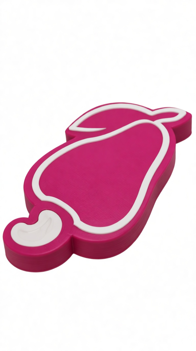 Pear Cookie Cutter free 3D printable STL