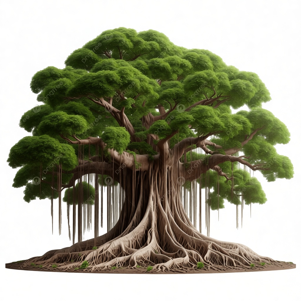 Banyan Tree Model free 3D printable STL