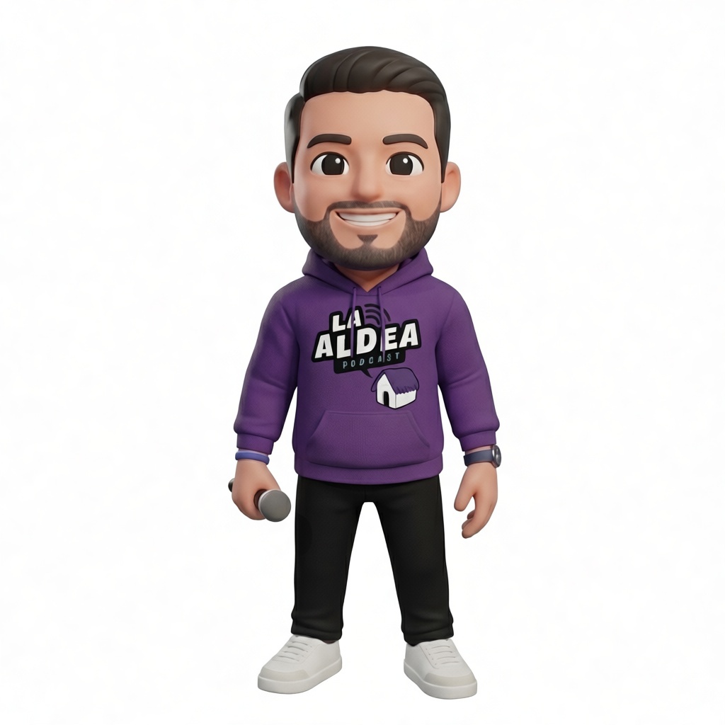 Podcast Host Figurine free 3D printable STL