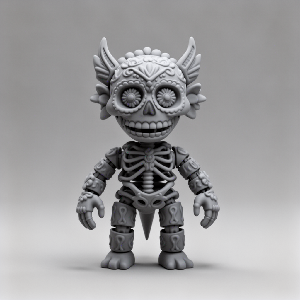 Alebrije Flexi Toy - Free 3D Printable STL File
