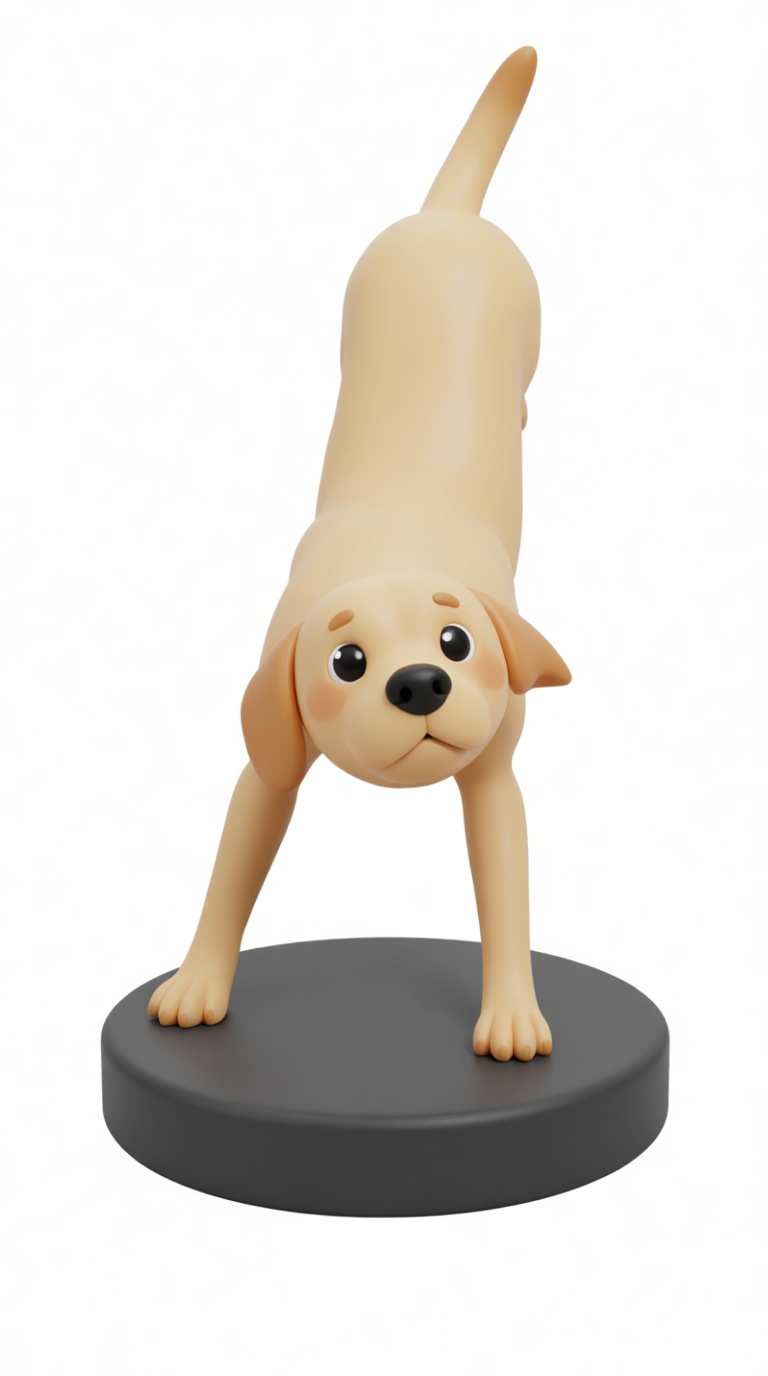 Labrador Retriever Figurine free 3D printable STL