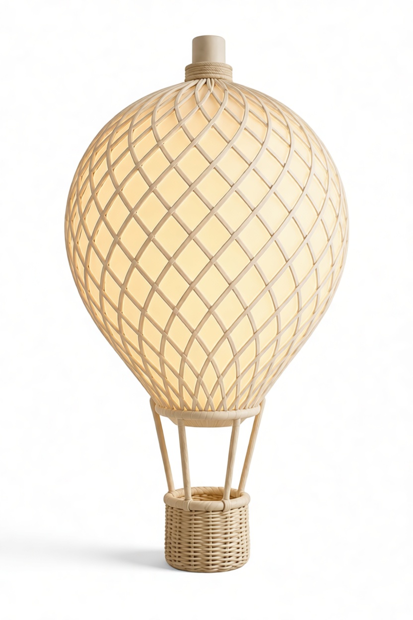 Woven Hot Air Balloon Model free 3D printable STL