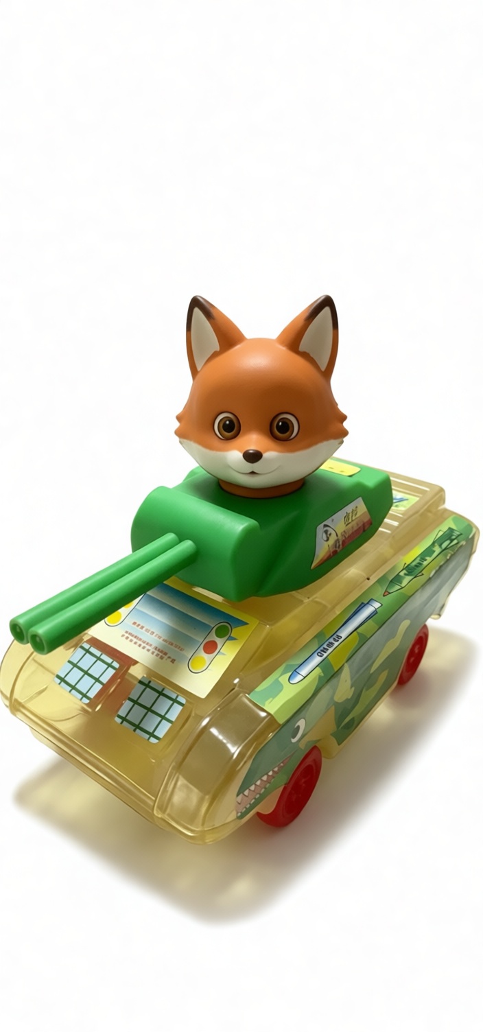 Fox Tank Toy free 3D printable STL