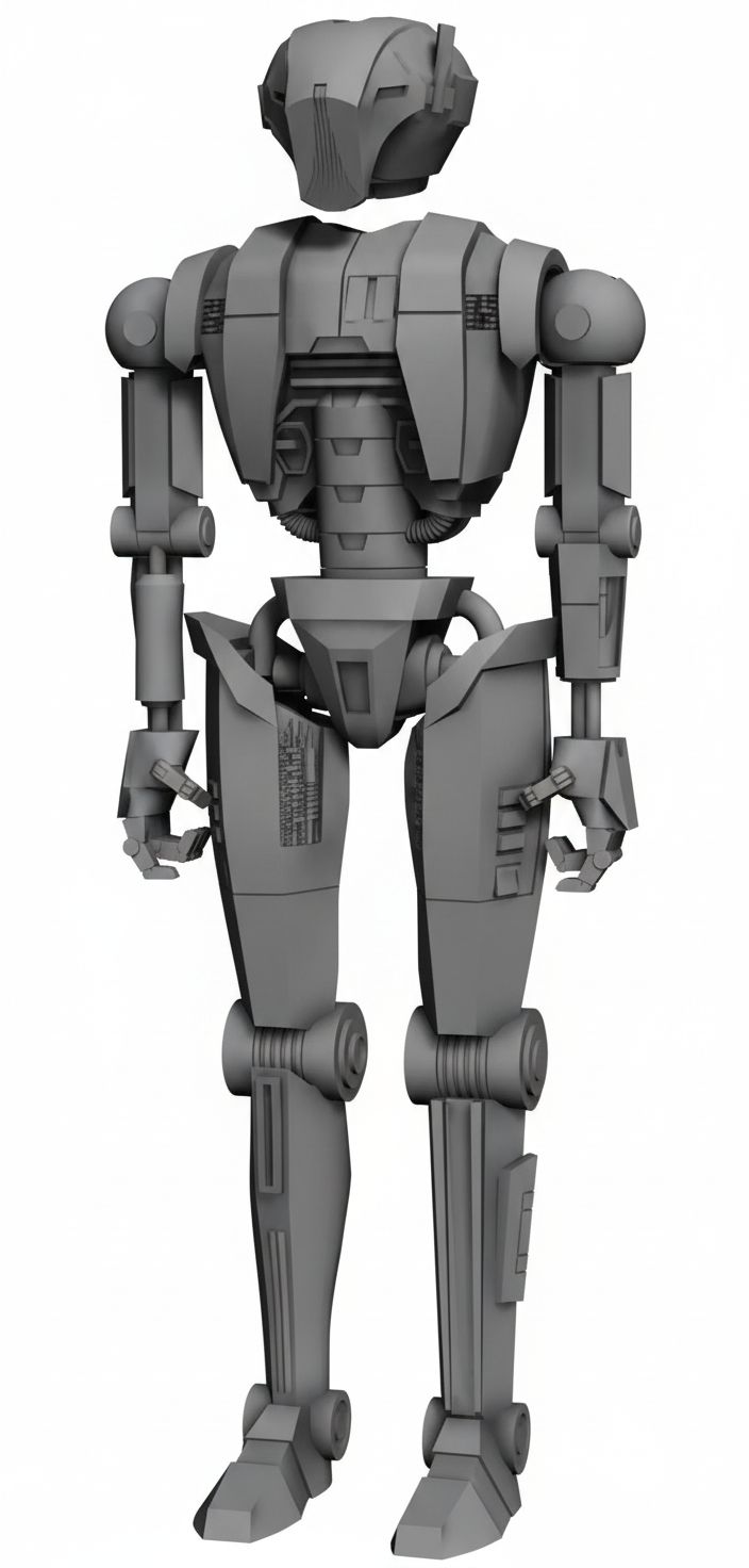 HK-47 Robot Model free 3D printable STL