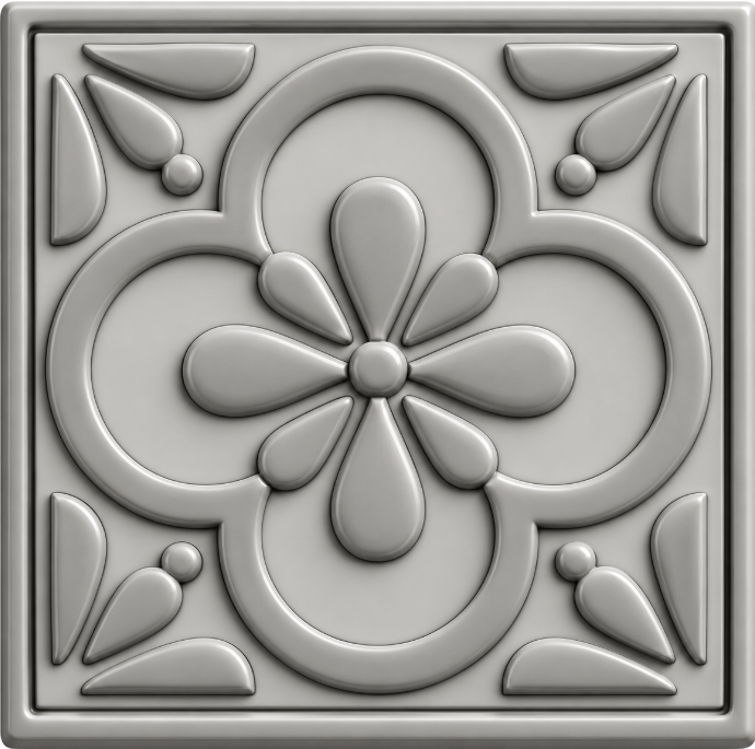 Decorative Ceiling Tile free 3D printable STL