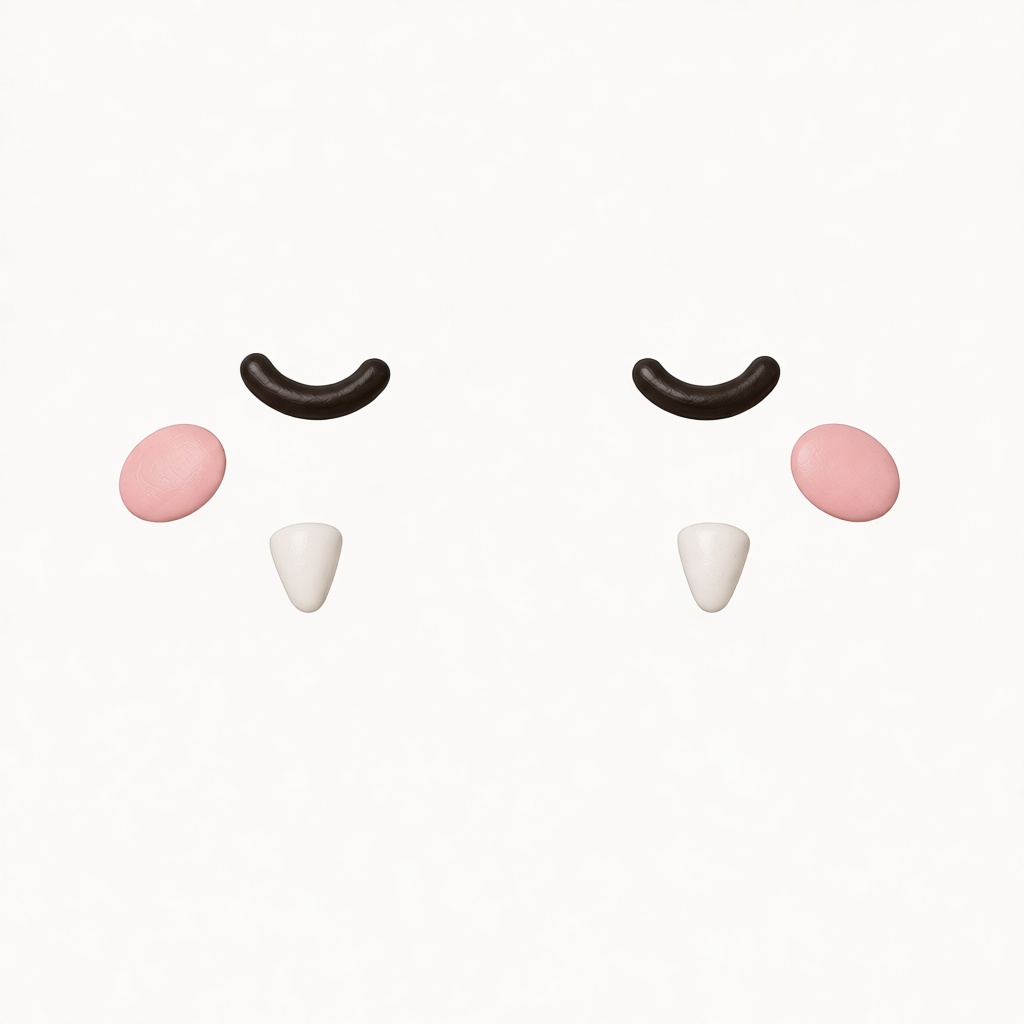 Cute Bunny Face free 3D printable STL