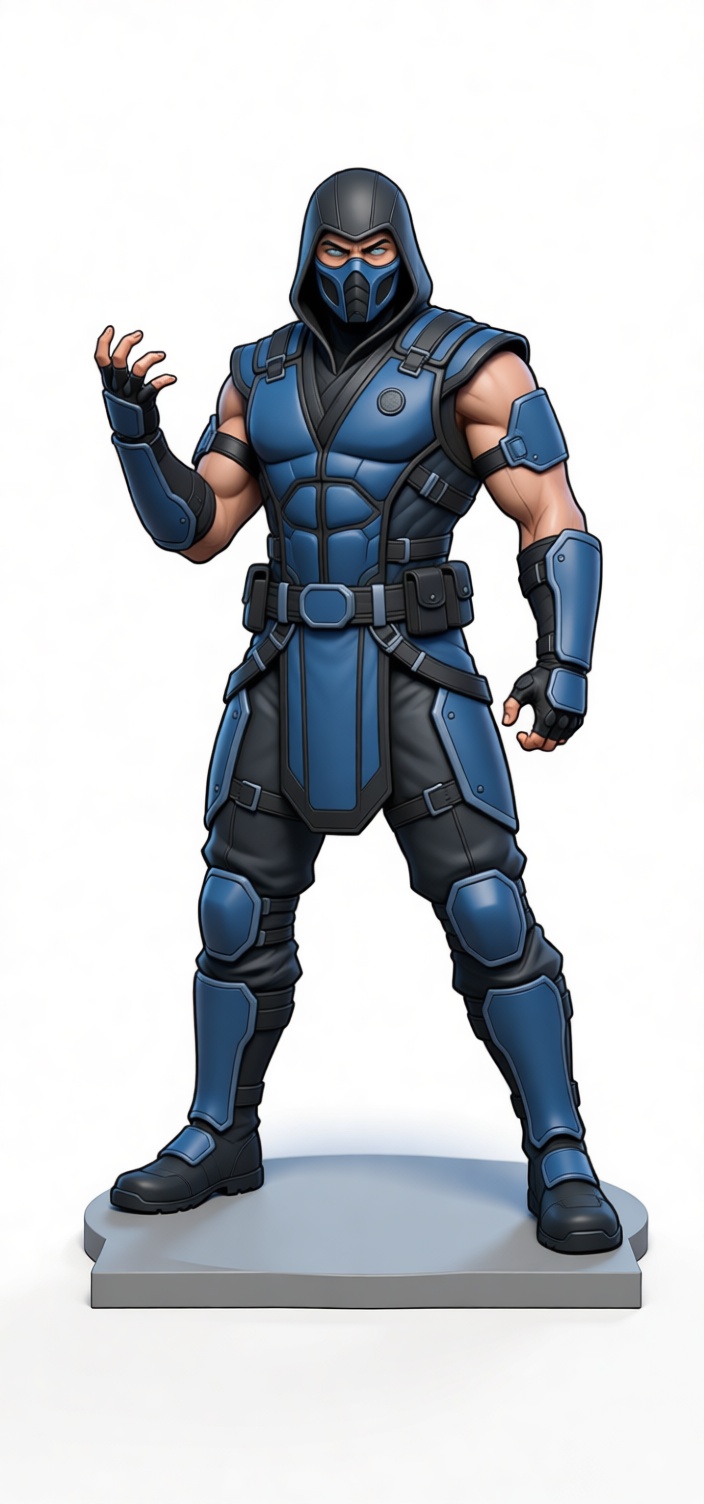 Sub-Zero Figurine free 3D printable STL