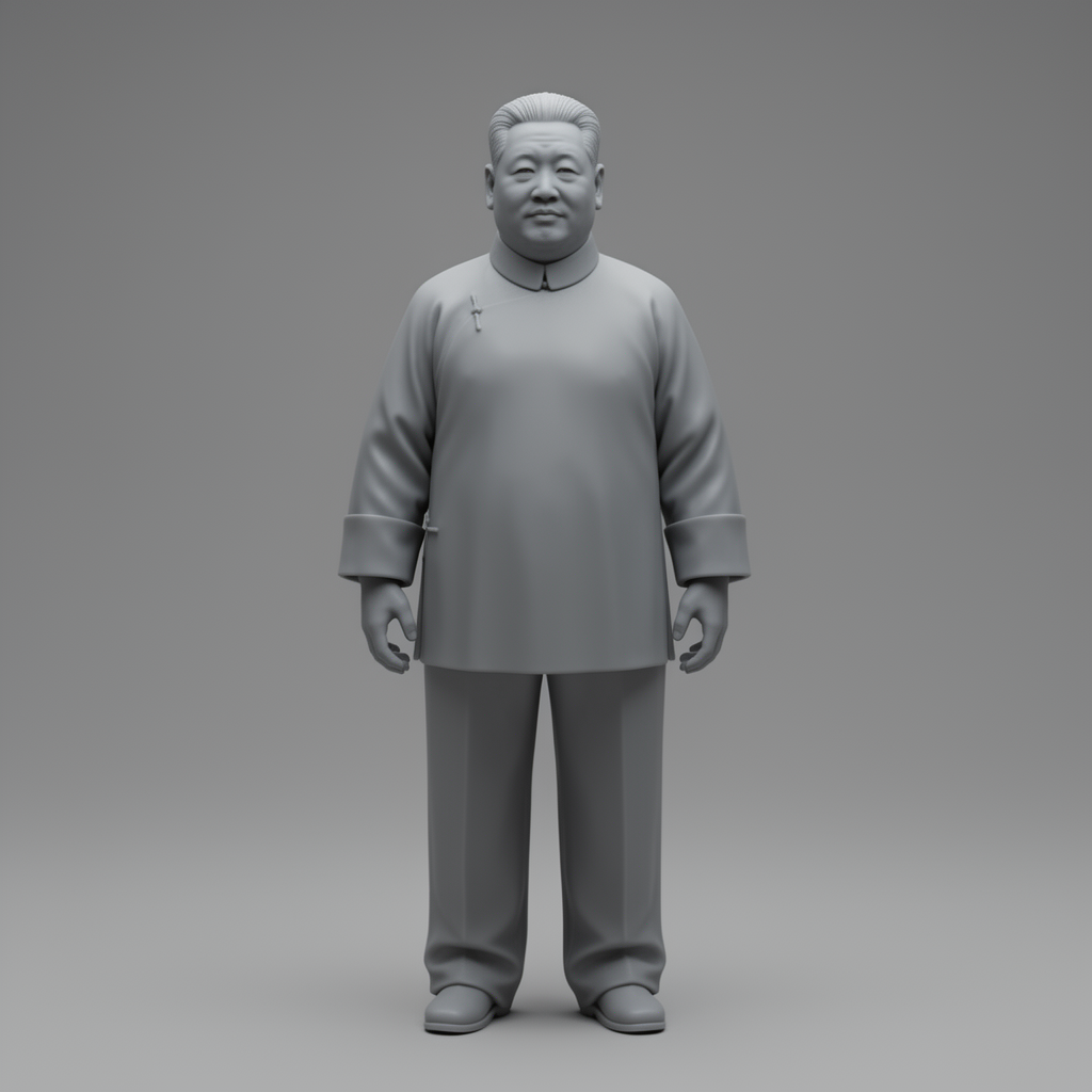 Chinese Drug Lord Bust free 3D printable STL