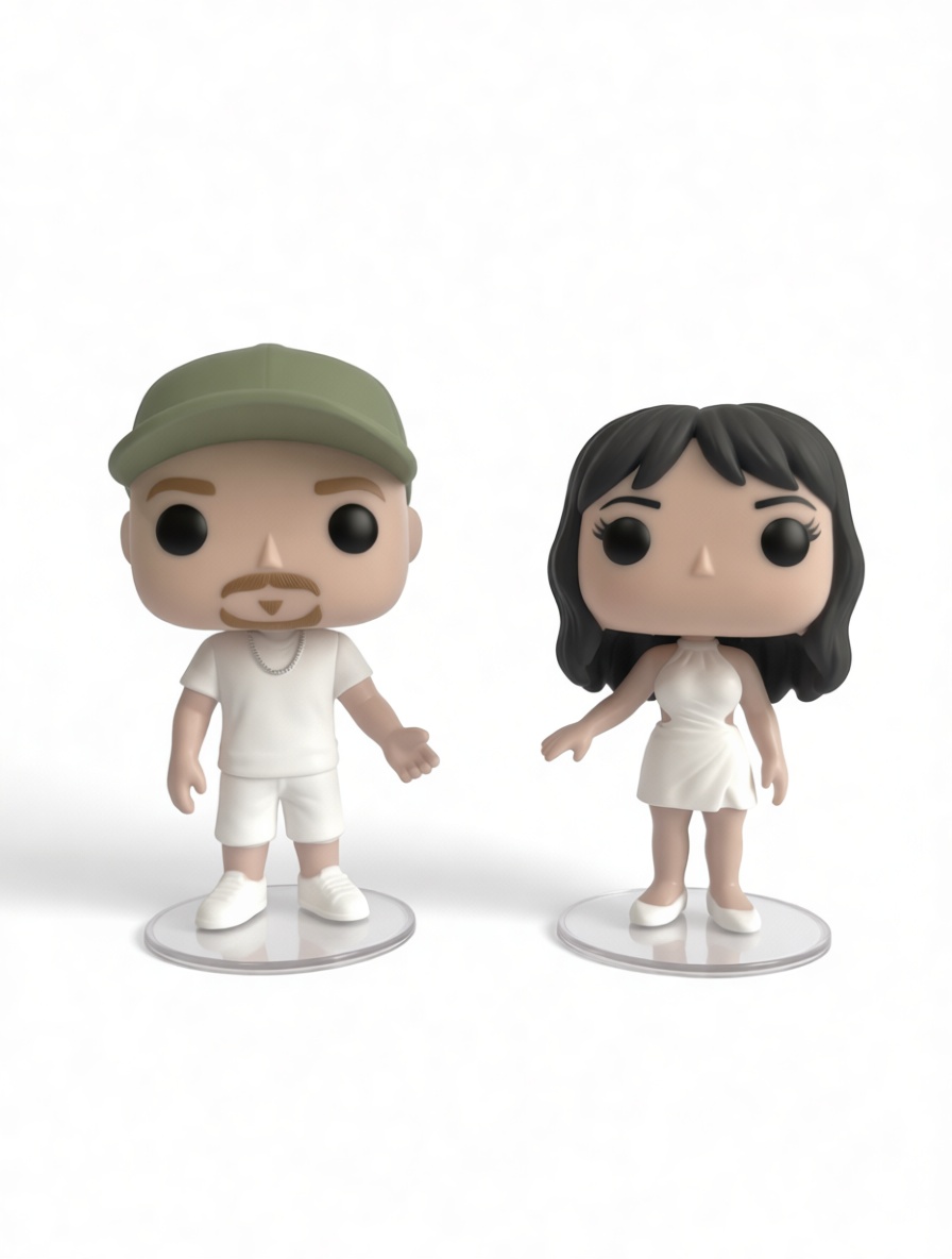 Stylized Couple Figurines free 3D printable STL