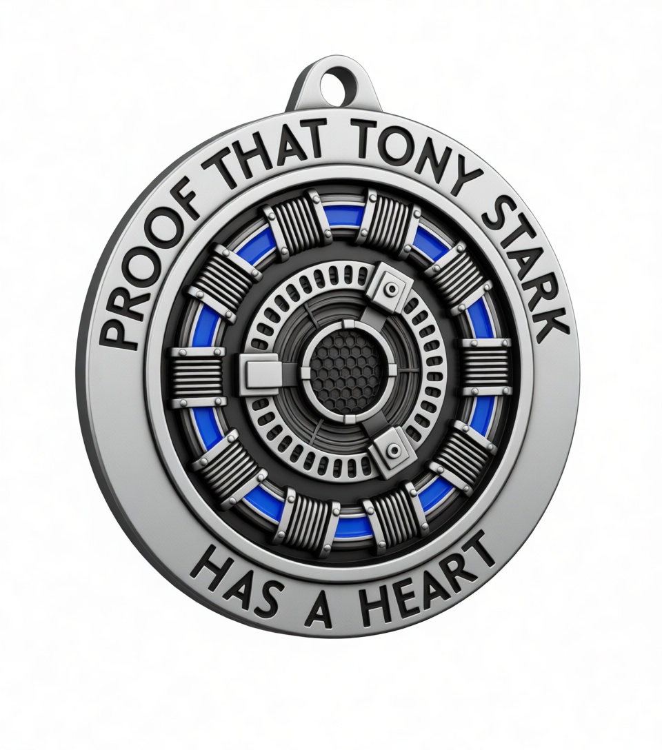 Arc Reactor Pendant free 3D printable STL