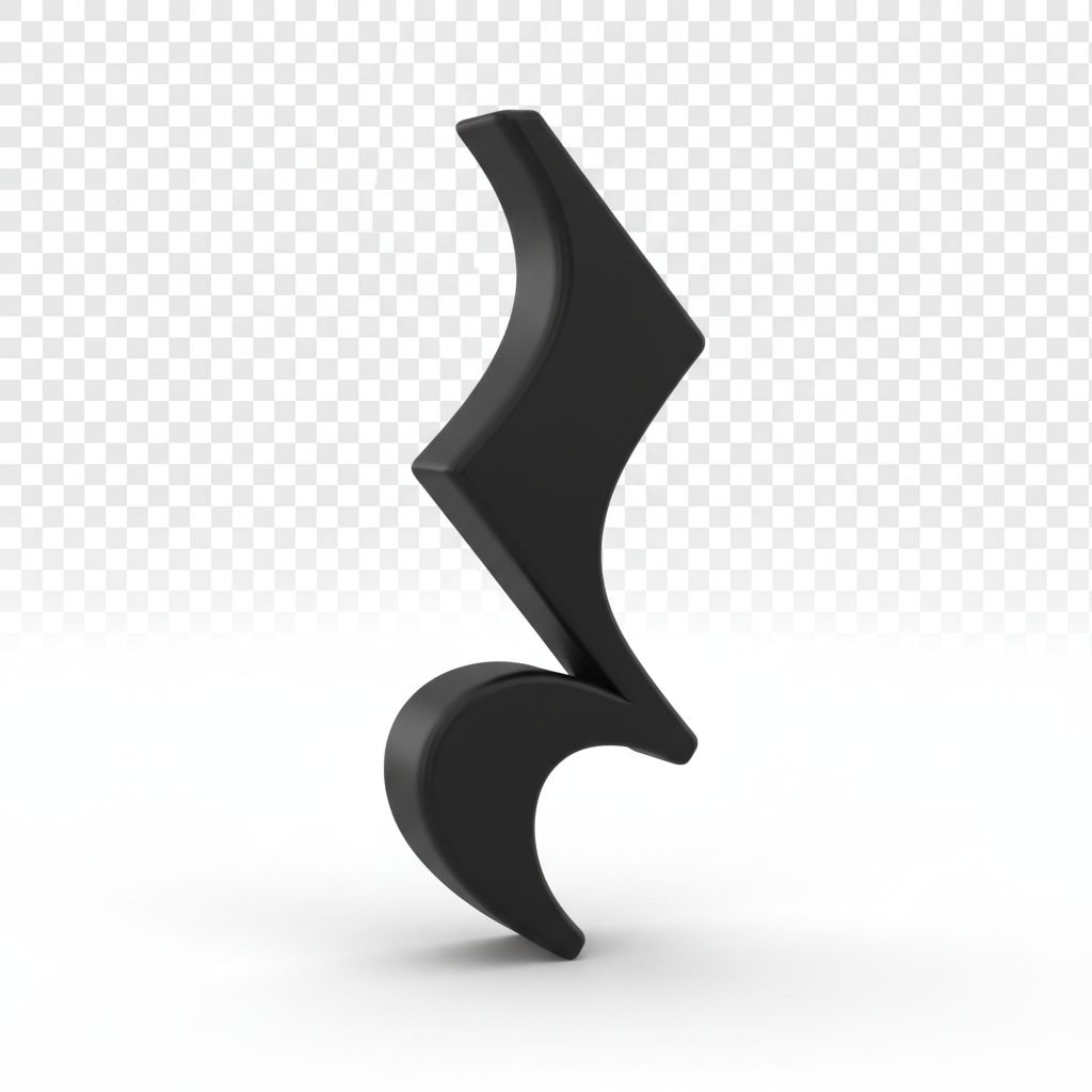 Sharp Musical Note Figurine free 3D printable STL