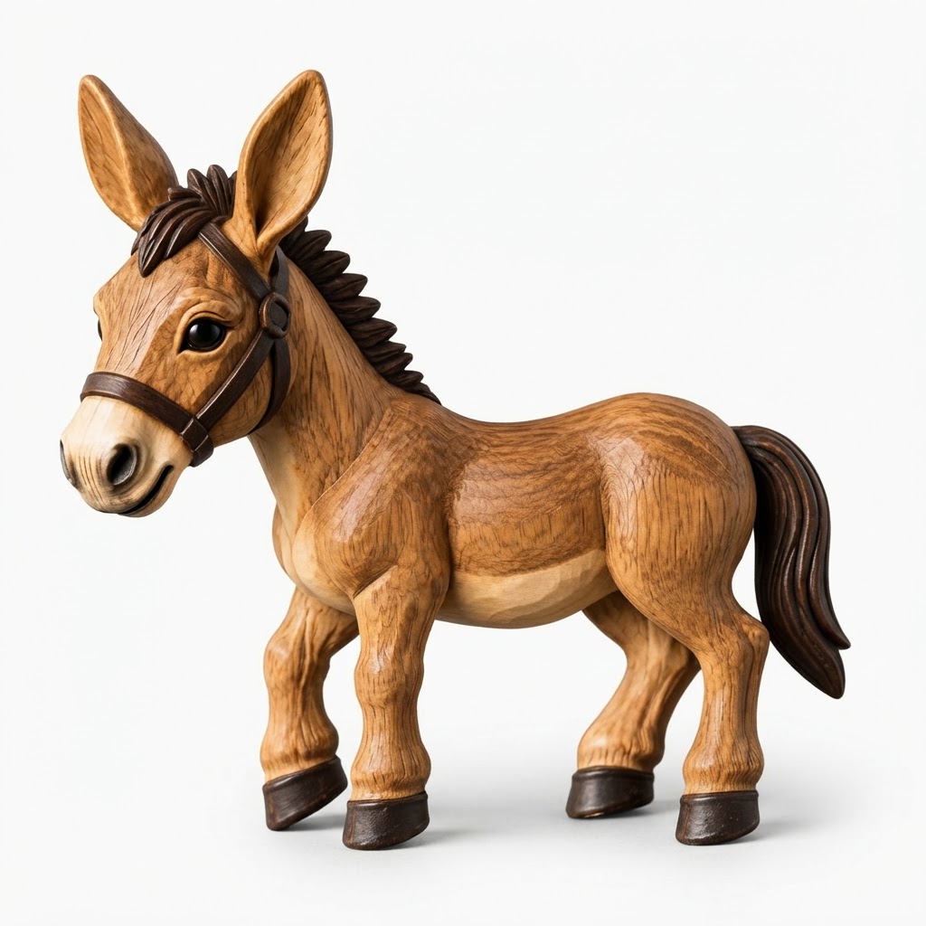 Donkey Figurine free 3D printable STL