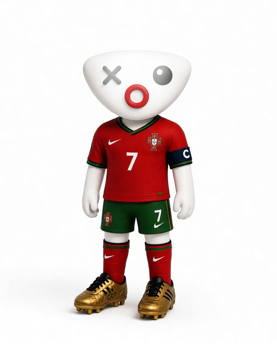 Cristiano Ronaldo Figurine free 3D printable STL
