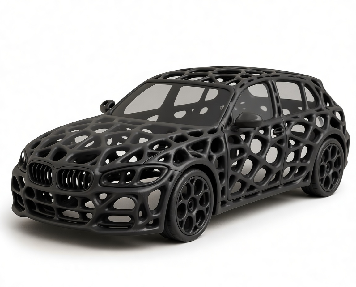 BMW M3 Hollow Model free 3D printable STL