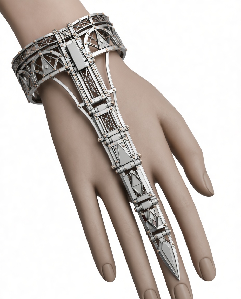 Medieval Finger Armor Brace free 3D printable STL