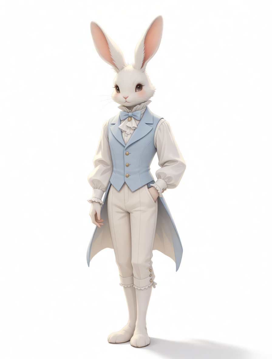 Anthropomorphic Rabbit Model free 3D printable STL