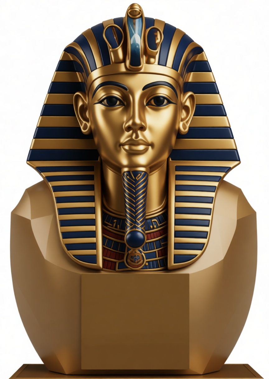 Tutankhamun Bust free 3D printable STL
